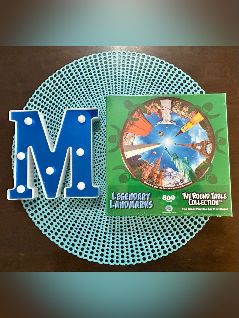 Legendary Landmarks PUZZLE The Round Table Collection 500 Pieces NEW Jigsaw